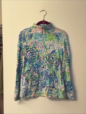 Lilly Pulitzer Quarter Zip Pullover